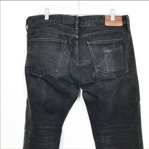 Jcrew 484 black denim
